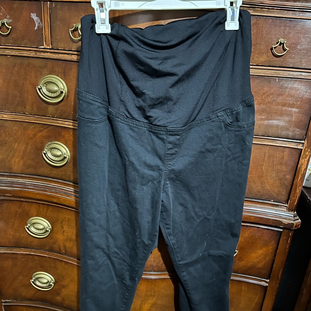 Black maternity pants